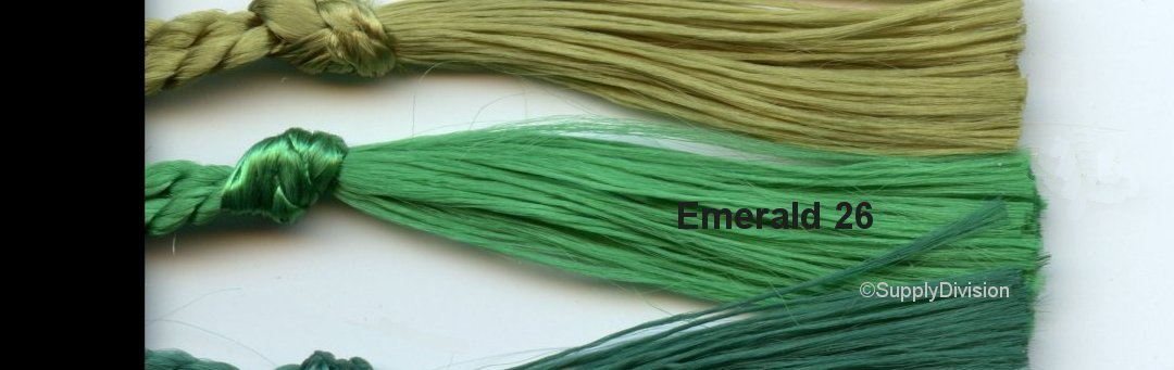 Emerald Green bookmark tassel